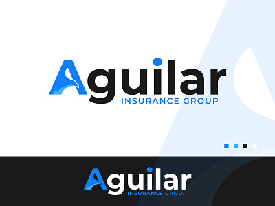 Aguilar Insurance Group brand identity business creative design graphic design logo design minimalist modern professional typography unique design