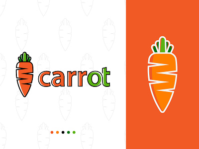 Carrot Logo Design brand identity carrot carrot logo creative design graphic design logo design minimalist modern professional typography unique design