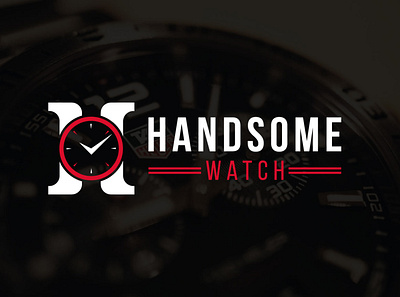 Handsome Watch Logo Design brand identity branding business custom graphic design logo logo design professional logo unique logo watch