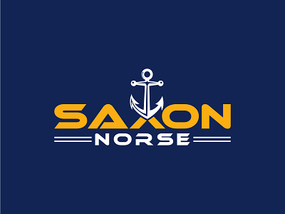 Logo Design for Saxon Norse brand identity business creative design custom flat design graphic design illustration logo design minimalist modern logo professional shipping unique design