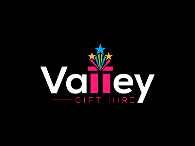 Logo design for Valley Gift Hire brand identity business creative design custom flat gift graphic design illustration logo design minimalist modern logo professional unique design