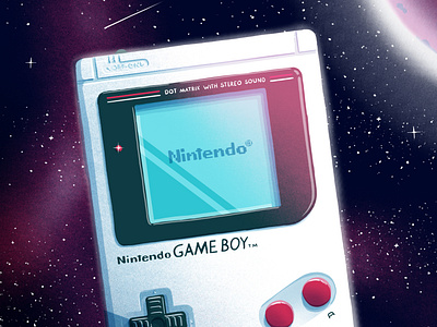 Nintendo Game Boy Illustration 4/4