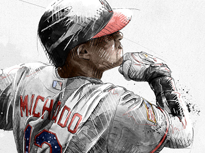 Sport Illustration: Baseball art baseball digital art drawing illustration ink pencil photoshop sport wacom watercolor