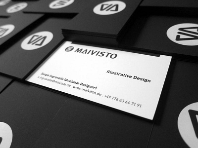 New Project On Behance: Maivisto Branding branding design graphic design illustration ink pencil portrait promotion stationary watercolour