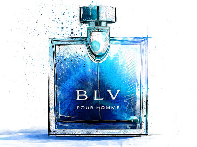 BVLGARI BLV for men fragrance on Behance