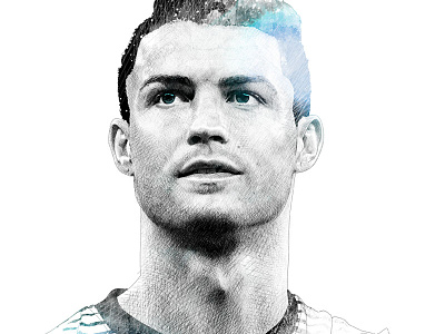 Portrait Of Cristiano Ronaldo By Sergio Ingravalle On Dribbble