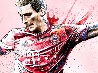 FC Bayern Munich Illustration: Leon Goretzka