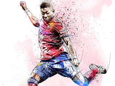 FC Bayern Munich Illustration: David Alaba