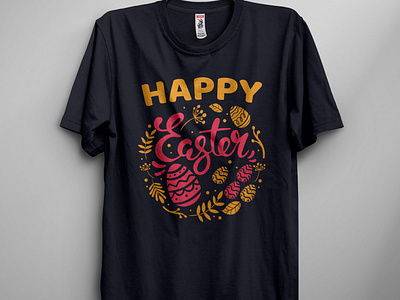 Happy Easter T Shirt Design