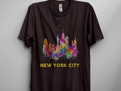 New York City T Shirt Design