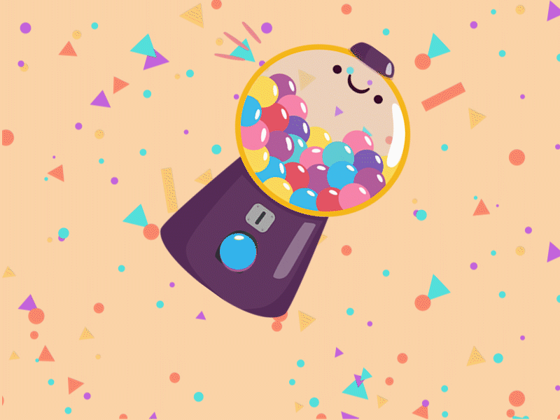 Sugar Booom adobe aftereffects adobe ilustrator animation boom candy gif animation graphic design illustration smiling sugar vector