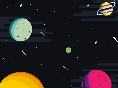Stars adobe ilustrator dark graphic design illustration planets space space art spaced star stars