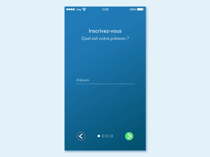 Apply Project app app interface application gif iphone job matching menu social ui user experience ux