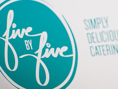 Five by Five Catering - Logo Redraw 2