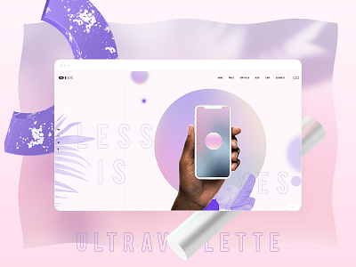 UltraViolette - Design Portfolio Theme