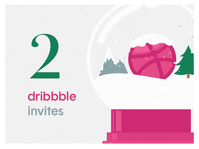 x2 dribbble invite giveaway!