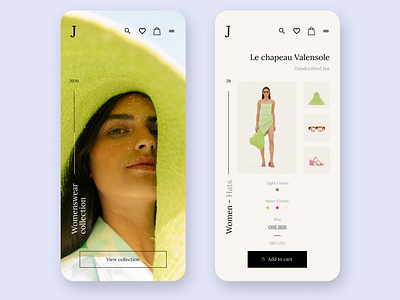 Fashion Mobile App Concept