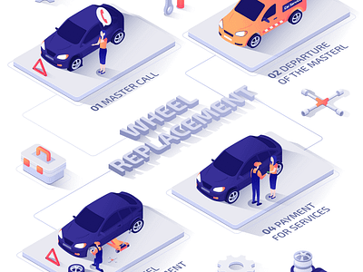 trendy web illustrations