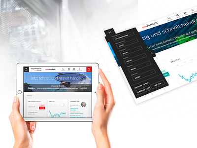 HypoVereinsbank OneMarkets app bank banking charts dax design filter hvb hypo module organism tool ui uidesign ux uxdesign