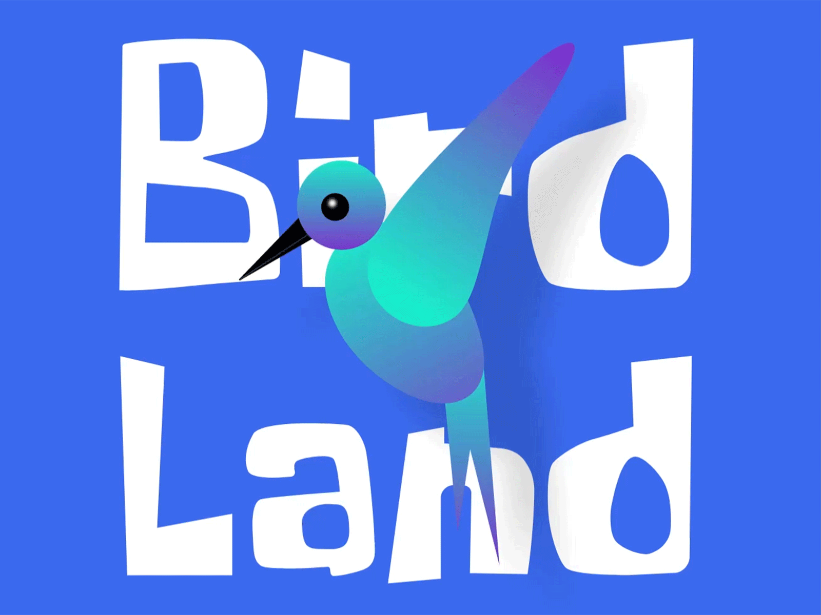 Bird Land adobe photoshop cc adobe xd design illustraion prototype animation