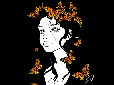 🦋Butterfly🦋 design fashion illustration ui ux