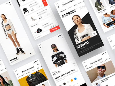 Shop App-03 buy fashion shop shop app shoppingapp ui ux 设计