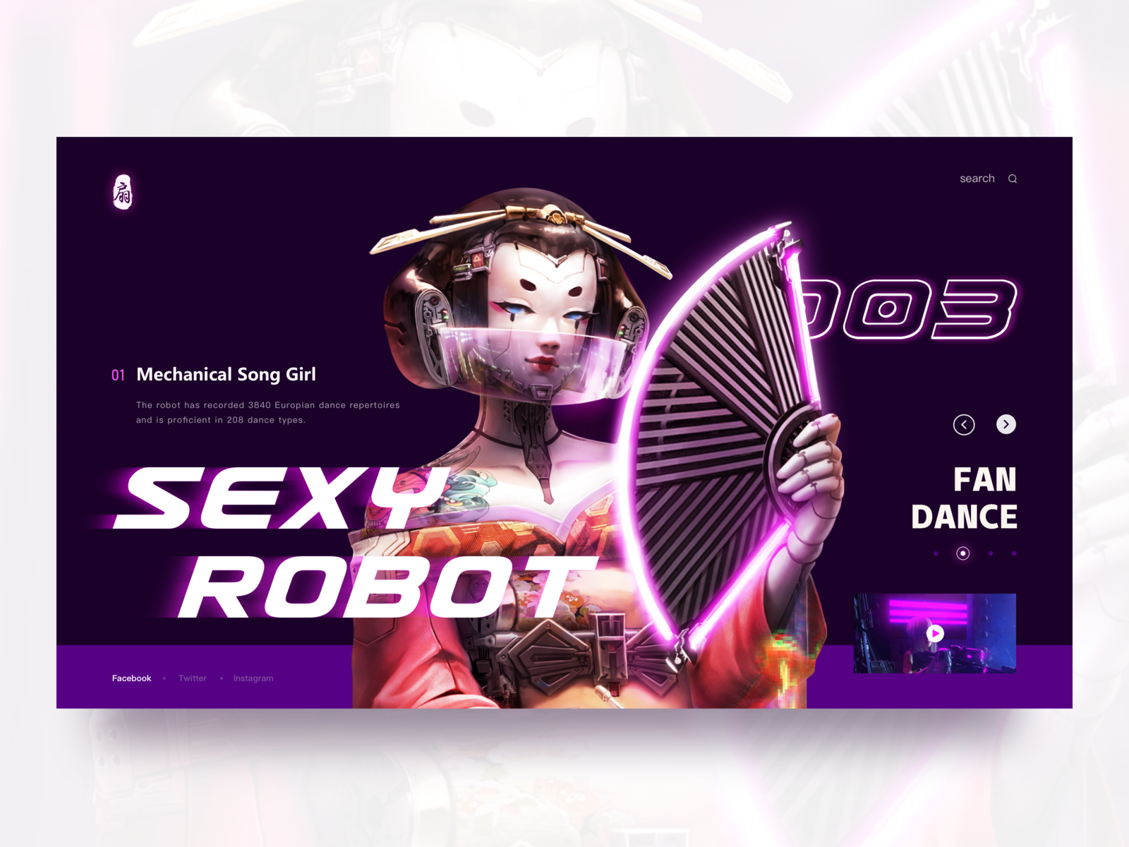 Sexy Robot 03 by SHENGYI_ for UIGREAT Studio on Dribbble
