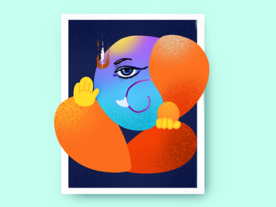 Lord Ganesh illustration