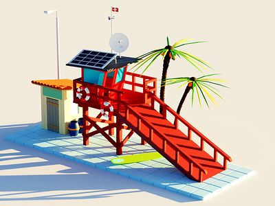 Lifeguard Hut