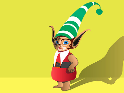 elf cartoon character colors design elf illustration illustrator vector