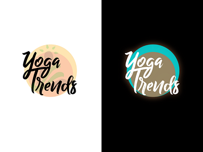 Yoga Trends 2 creative design illustrator logo designing photoshop
