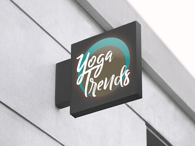Yoga Trends mockup 2 creative design illustrator logo design photoshop