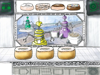 DoBots childrens book illustration