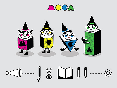 MOCA Summer Art Camp Visual Design