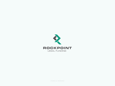 Rockpoint Legal Funding branding graphic design illustration logo vector