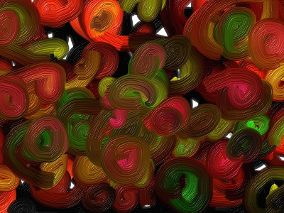 Feelings abstract art artwork digital on