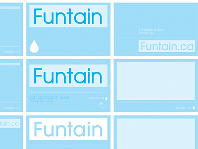 Funtain Business Card Design 02