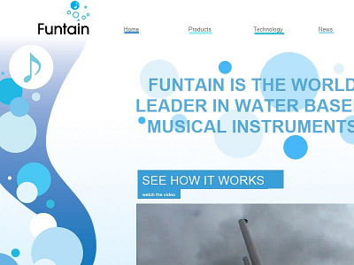 Funtain Index Site development web