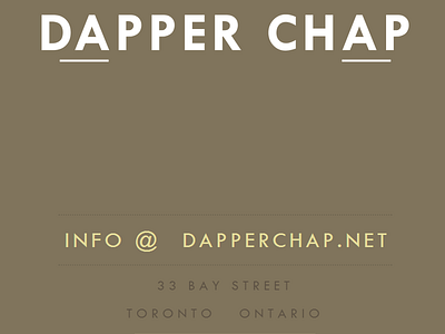 Dapper Chap Personal Assistant Concierge Services coding ia ui ux wireframing wordpress