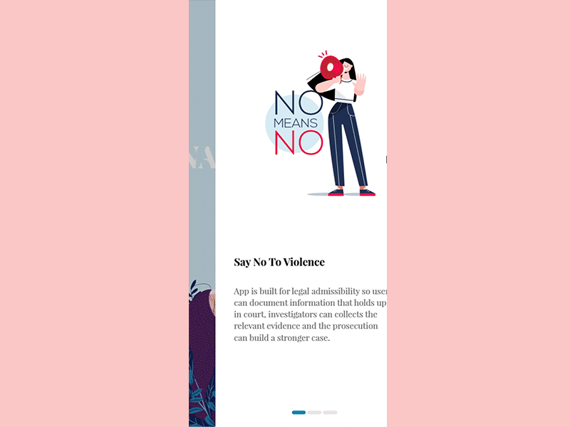 Women Violence app graphic design mobile ui ux xd