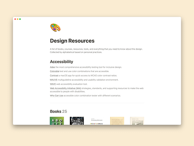 Design Resources book course design resource figma inspiration notion podcast sketch tools