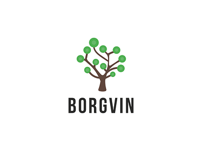 Borgvin borgvin ecology logo norway tree