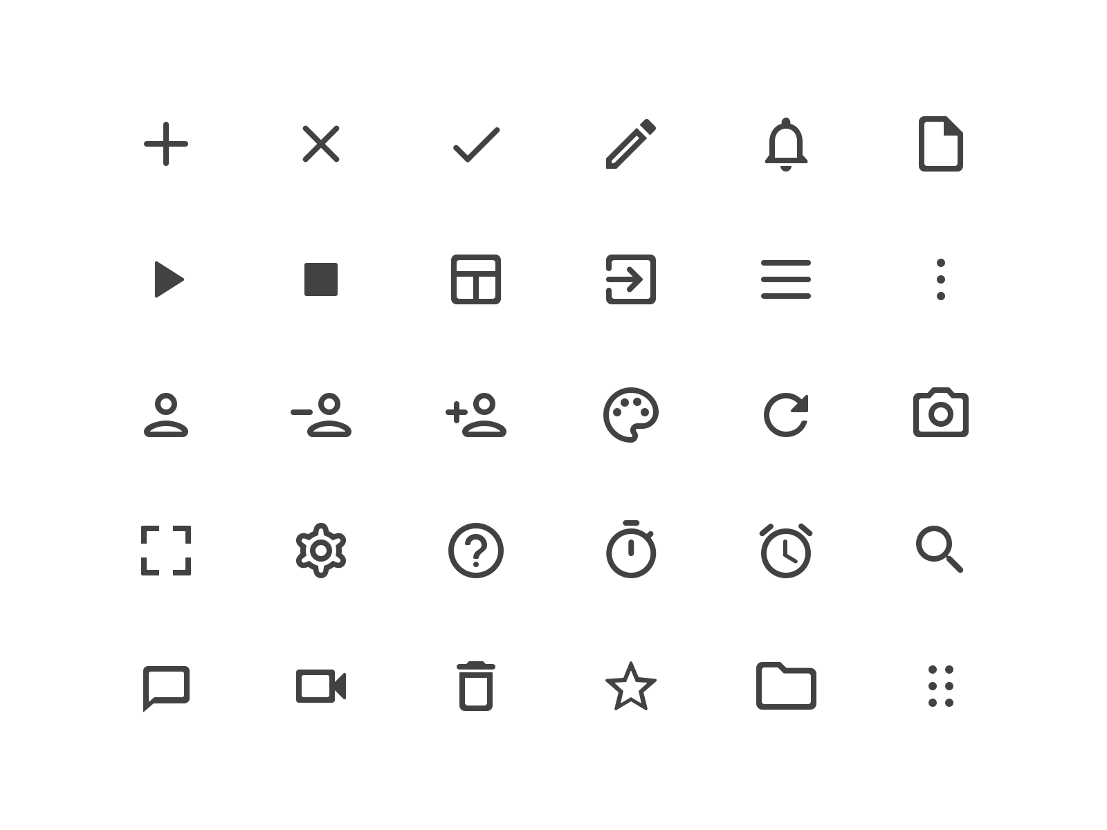 Tyto : Basic Icons by Oleksii Sikorskyi on Dribbble