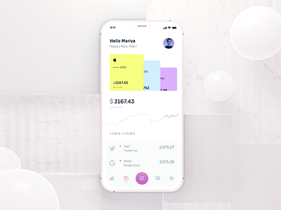 Investments App UX/UI Design Concept