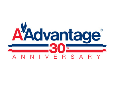 AA 30 Anniversary Logo Exploration airlines american