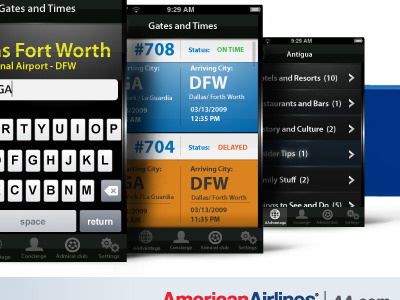 AA Mobile american airlines exploration mobile
