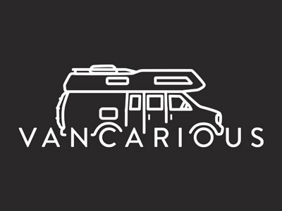 Vancarious Logo blog debut logo motorhome rv van vancarious