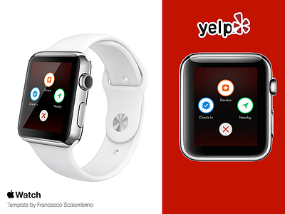 Yelp for Apple Watch concept