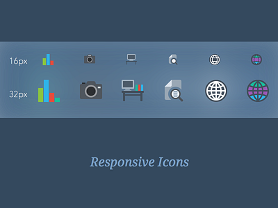 Responsive Icons