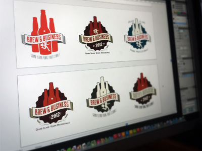 Logo Concepts beer identity logo